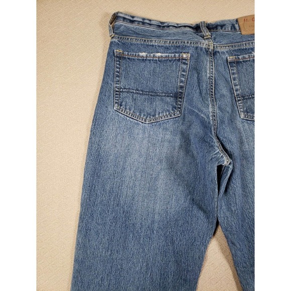 M Gordon Jeans Mens 32x30 Denim Bootcut Cotton 1998 Pockets Mid Rise - Picture 11 of 15